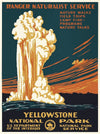 Dipinto Vintage di Yellowstone