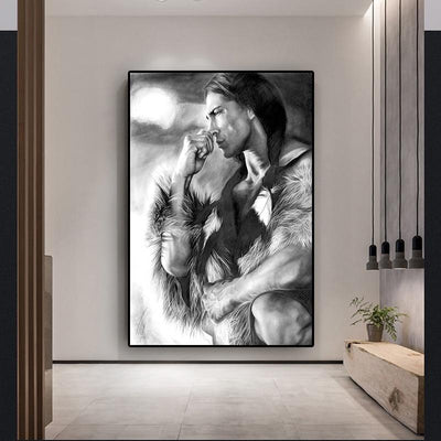 Pittura Vintage di donne indiane