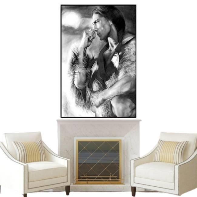 Pittura Vintage di donne indiane