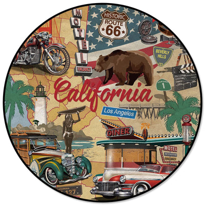 Tappeto vintage californiano