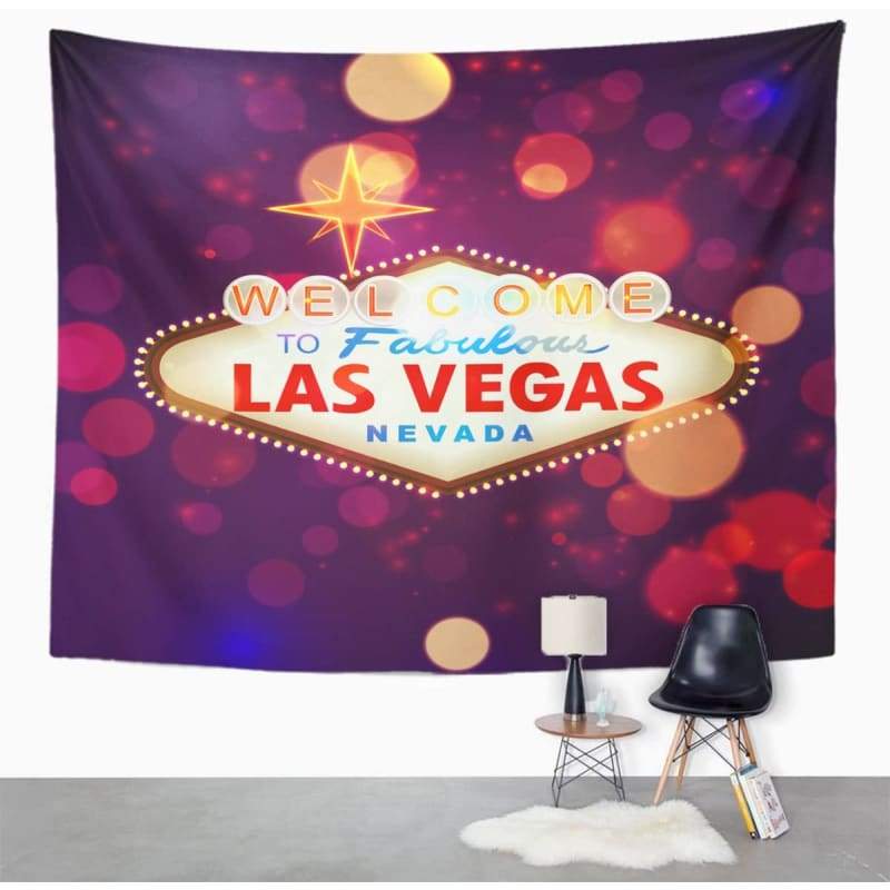 Arazzo vintage di Las Vegas