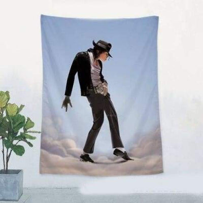 Arazzo vintage di Michael Jackson