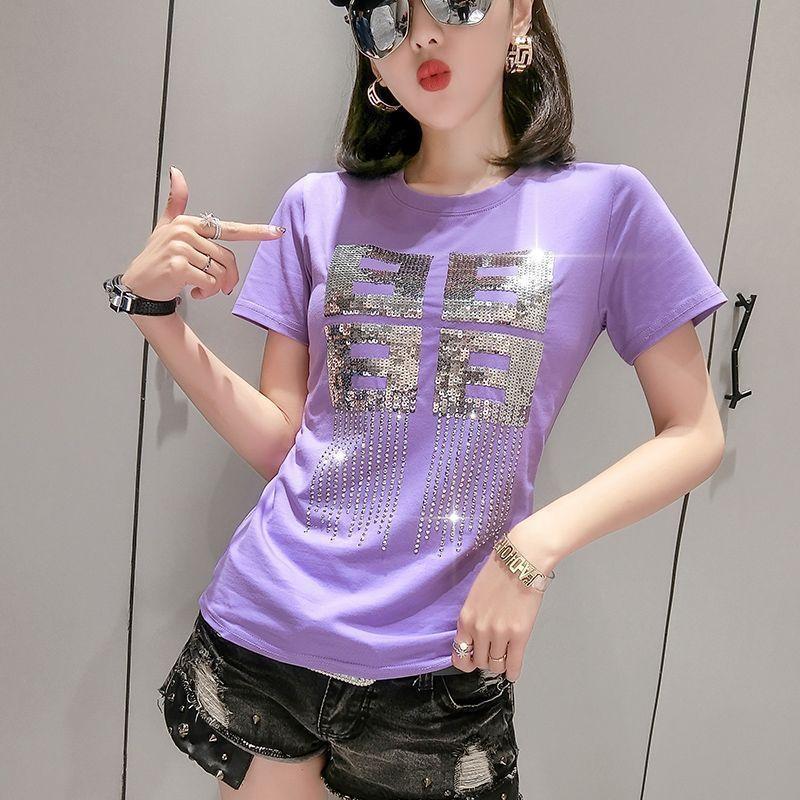 T-shirt vintage Bling Bling da donna