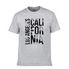 T-shirt California vintage da uomo