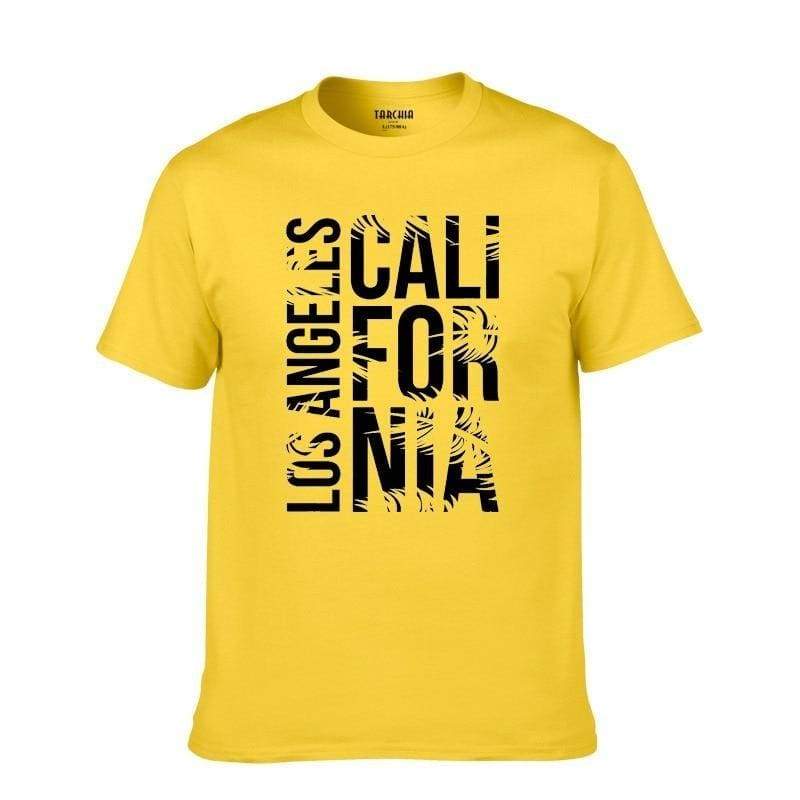 T-shirt California vintage da uomo