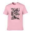 T-shirt California vintage da uomo