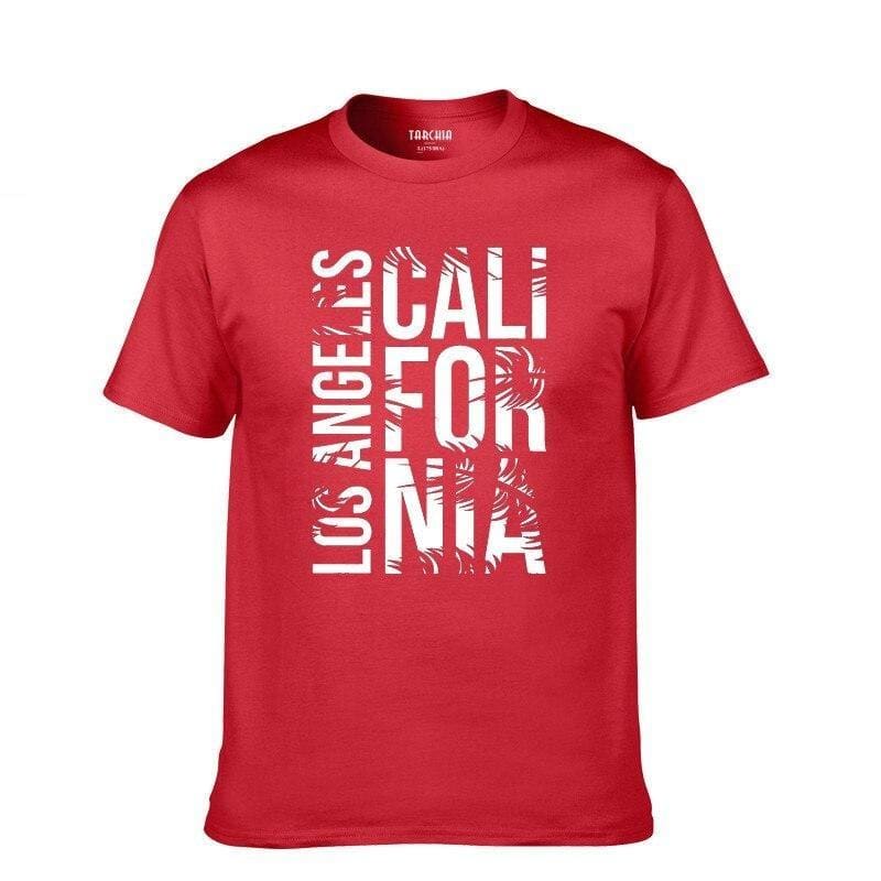 T-shirt California vintage da uomo