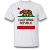 T-shirt vintage della Repubblica della California