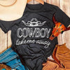 T-shirt country vintage da donna