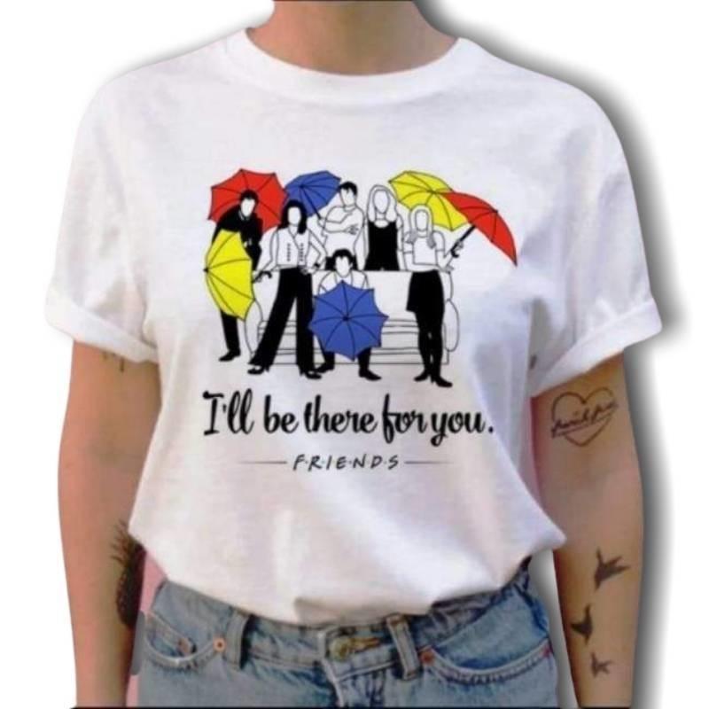 T-shirt da uomo Vintage Friends