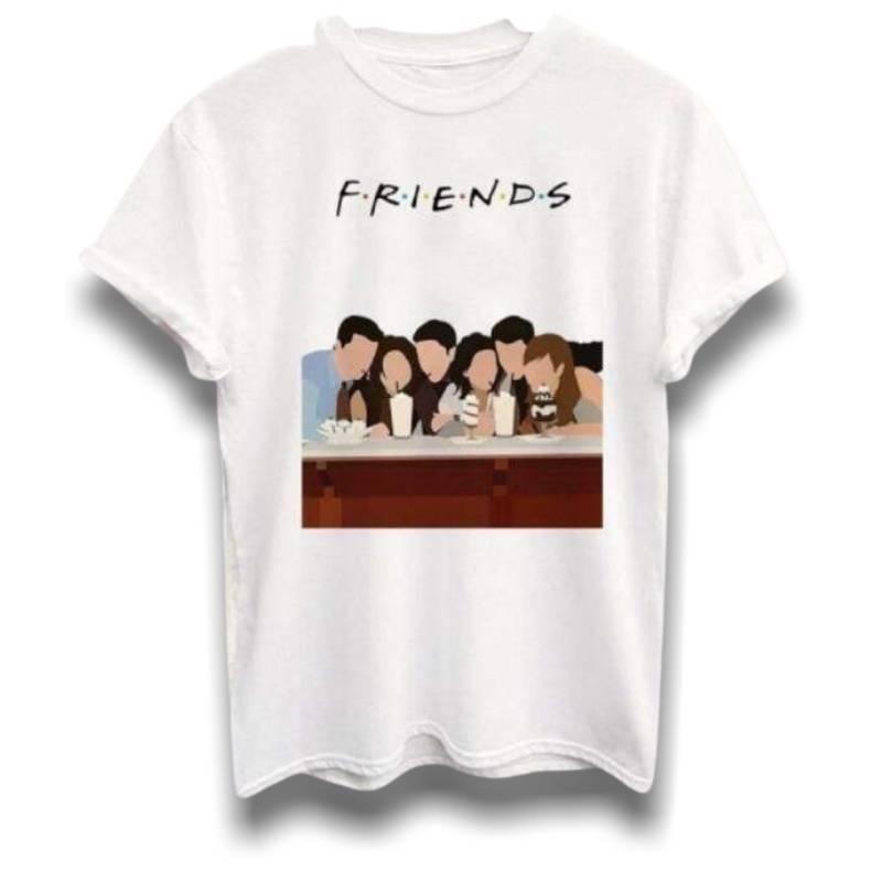 T-shirt vintage degli amici del programma televisivo