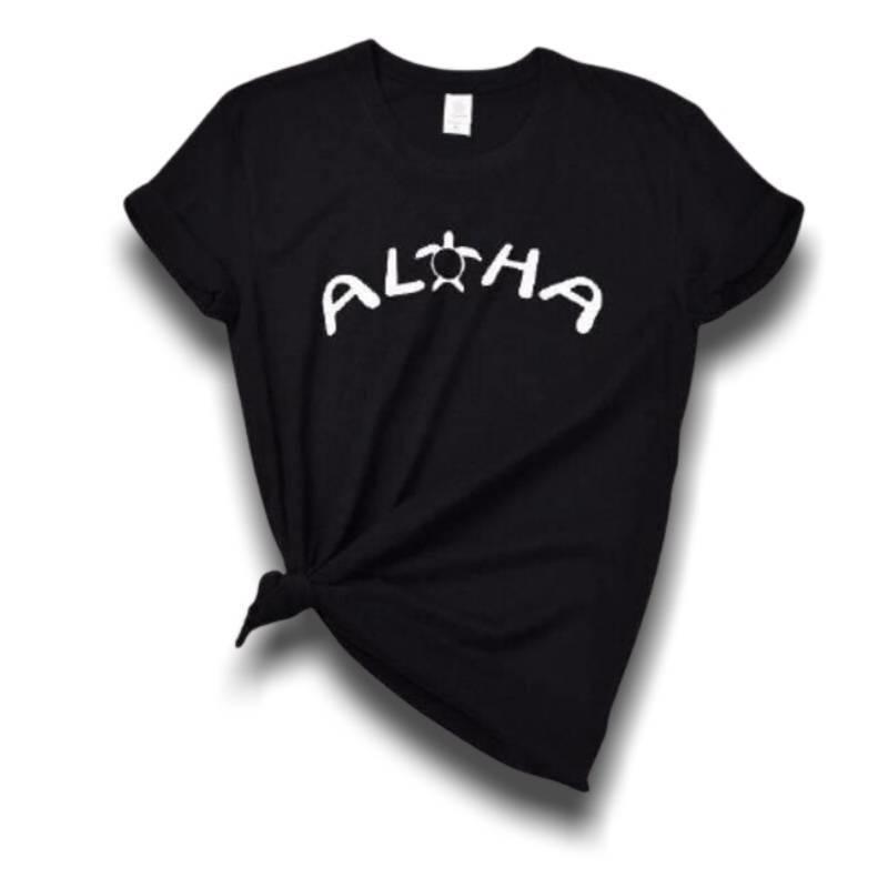 Maglietta hawaiana vintage da donna