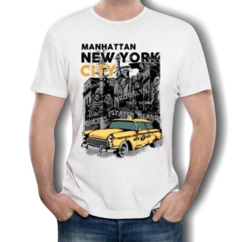 Maglietta vintage da uomo Manhattan