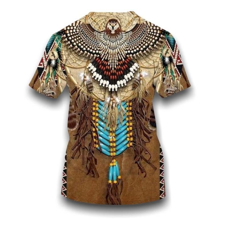 Magliette indiane americane USA Vintage