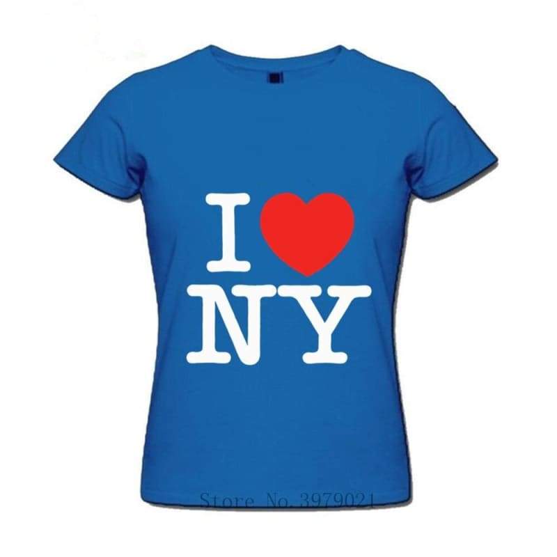 Maglietta vintage da donna I Love New York
