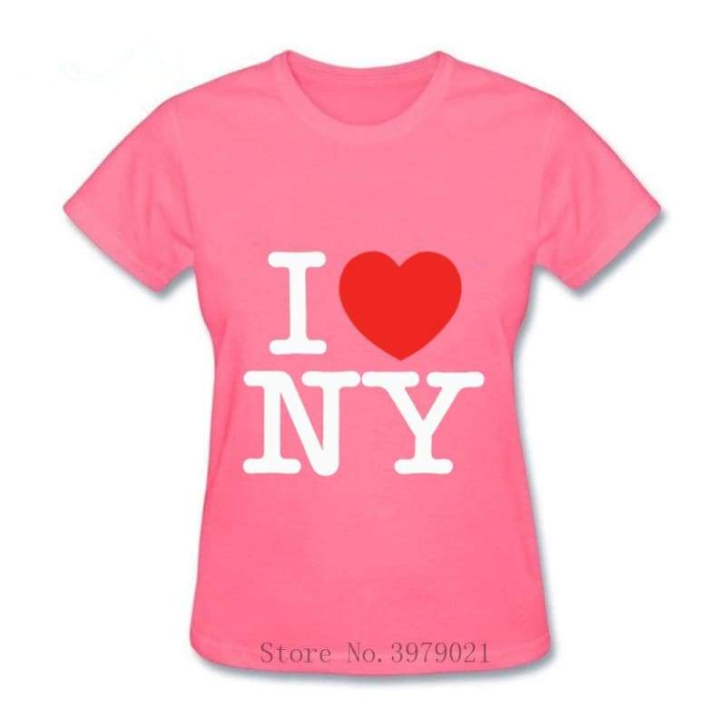 Maglietta vintage da donna I Love New York