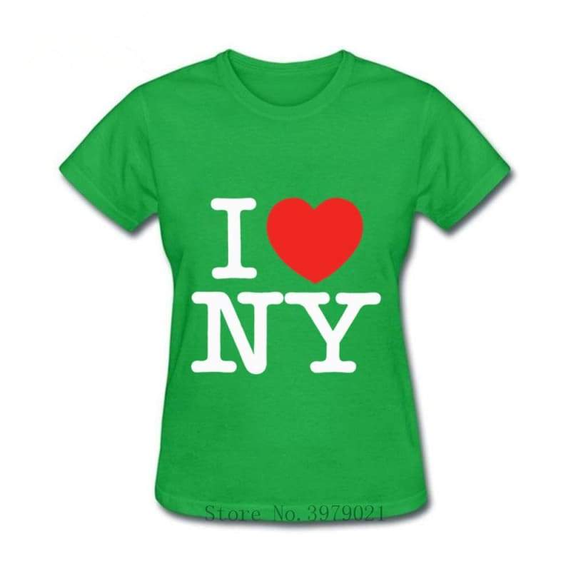 Maglietta vintage da donna I Love New York