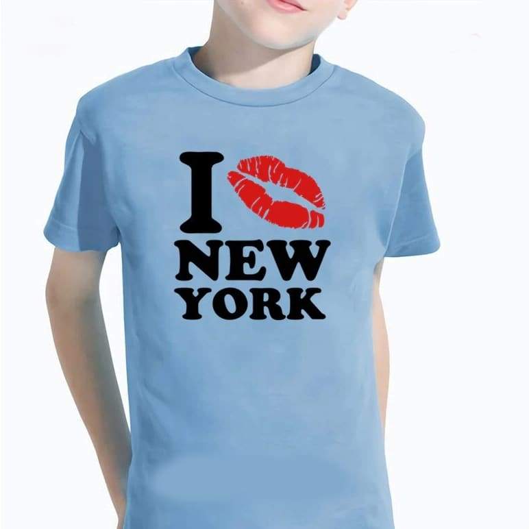 T-shirt vintage I Love New York da ragazza