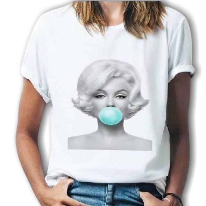 Maglietta Marilyn Monroe vintage da donna