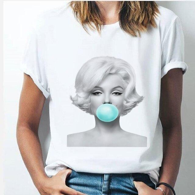 Maglietta Marilyn Monroe vintage da donna