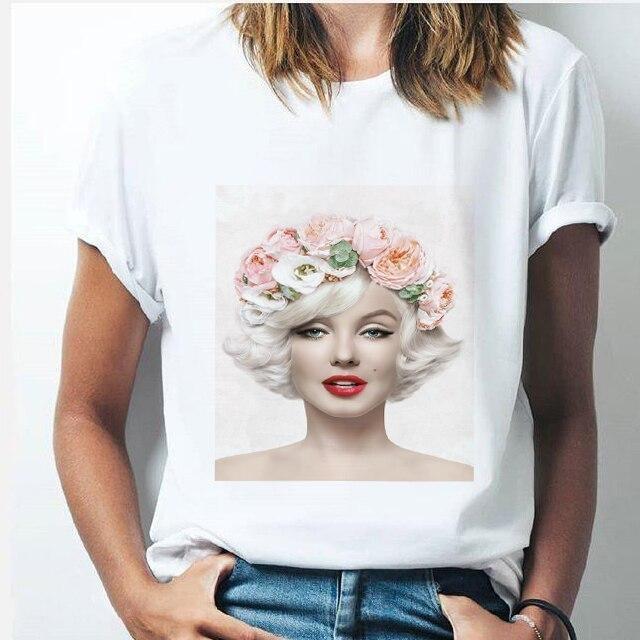 Maglietta Marilyn Monroe vintage da donna