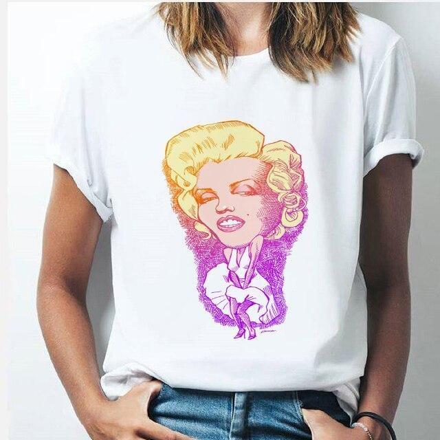 Maglietta Marilyn Monroe vintage da donna