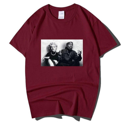 T-shirt vintage da uomo Marilyn Monroe