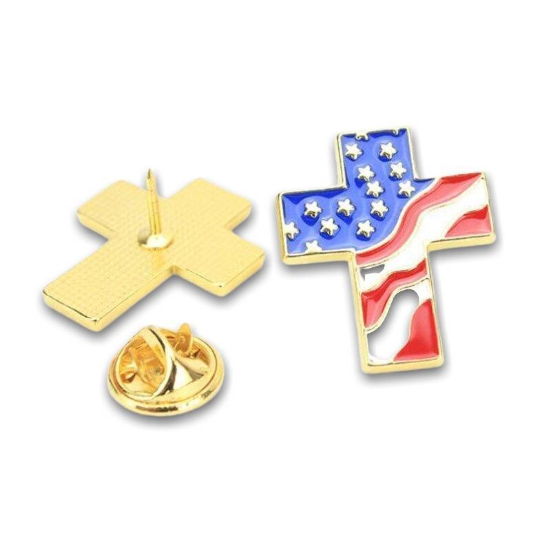 Distintivo della bandiera degli Stati Uniti Vintage