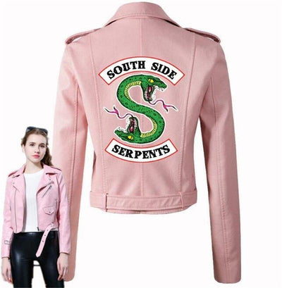 Giacca in pelle vintage Riverdale