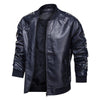 Giacca vintage in pelle da football americano