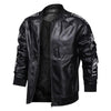 Giacca vintage in pelle da football americano