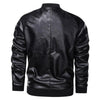 Giacca vintage in pelle da football americano