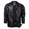 Giacca vintage in pelle da football americano