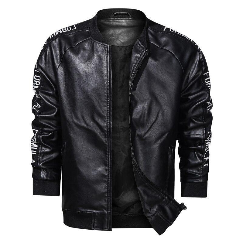 Giacca vintage in pelle da football americano