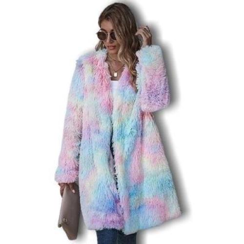 Giacca Teddy floreale vintage da donna