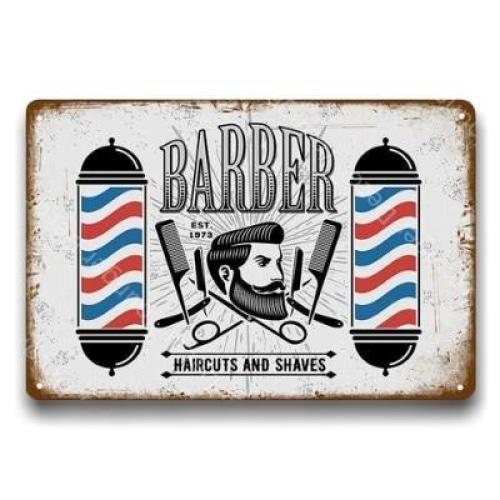 Piatto da barbiere vintage